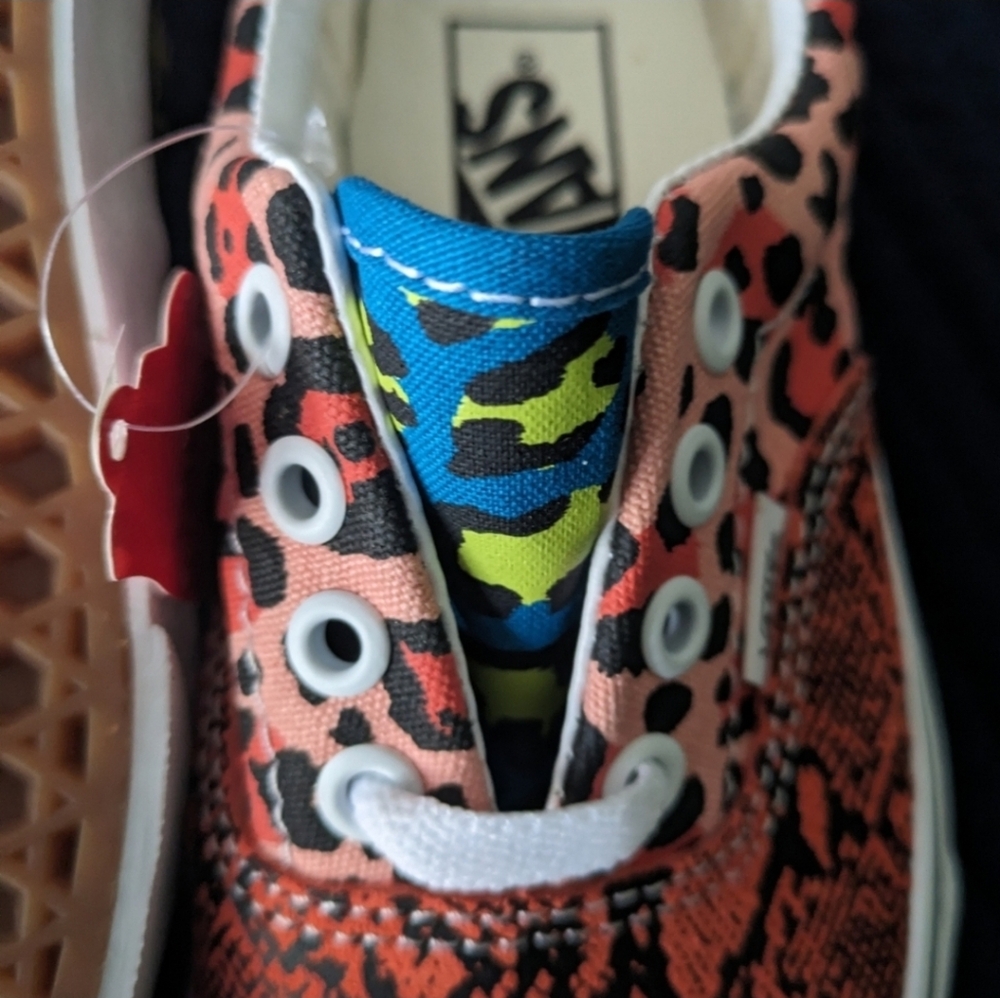 Vans Era Patchwork Leopard Snake Women 5.5 VNOA4BV401R Multicolor 052025 - Picture 5 of 8